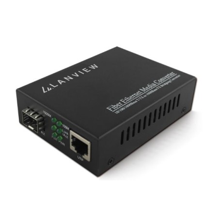 "Lanview 101001000Base-T RJ45 - High-Performance Networking Solution | LVN-MED-SFP-1000BASE-X"